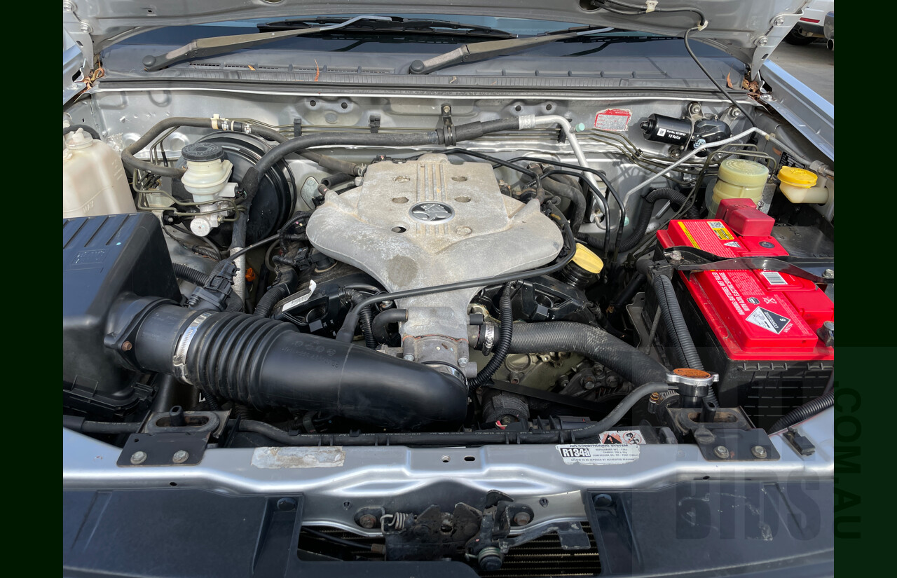 1/2007 Holden Rodeo LX RA MY07 C/Chas Silver 3.6L