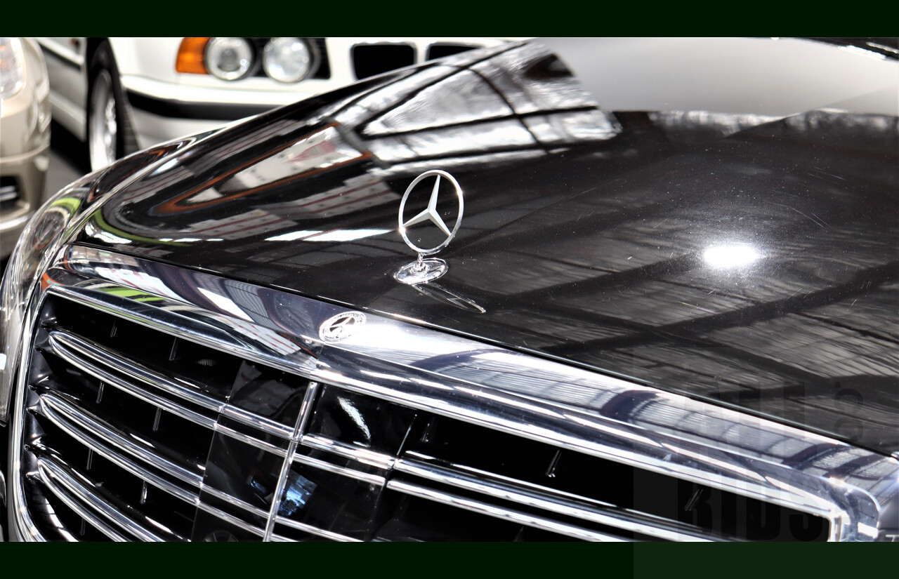 2/2019 Mercedes-Benz S450 L V222 4d Sedan Obsidian Black 3.0L Twin Turbo