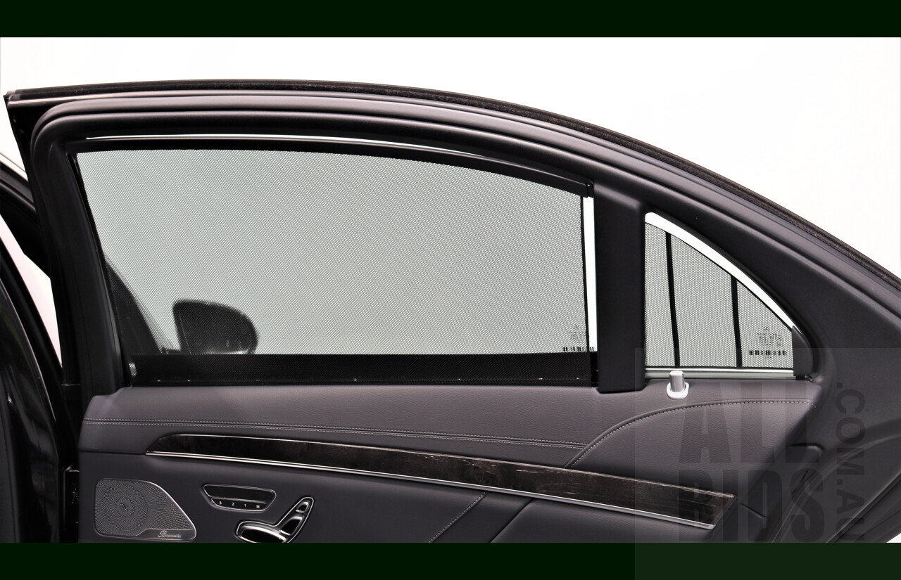 2/2019 Mercedes-Benz S450 L V222 4d Sedan Obsidian Black 3.0L Twin Turbo