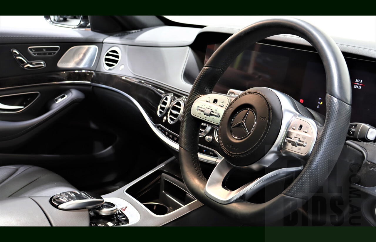 2/2019 Mercedes-Benz S450 L V222 4d Sedan Obsidian Black 3.0L Twin Turbo