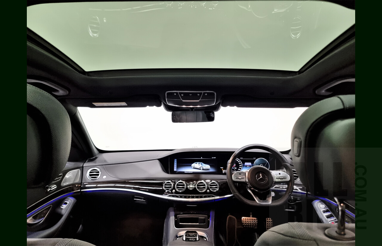 2/2019 Mercedes-Benz S450 L V222 4d Sedan Obsidian Black 3.0L Twin Turbo