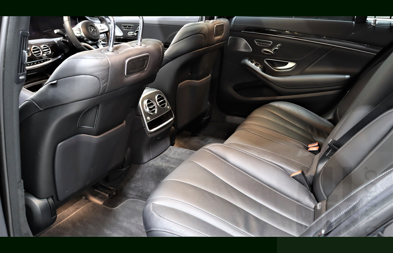 2/2019 Mercedes-Benz S450 L V222 4d Sedan Obsidian Black 3.0L Twin Turbo