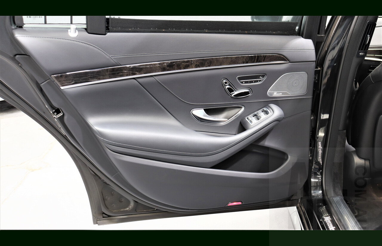 2/2019 Mercedes-Benz S450 L V222 4d Sedan Obsidian Black 3.0L Twin Turbo