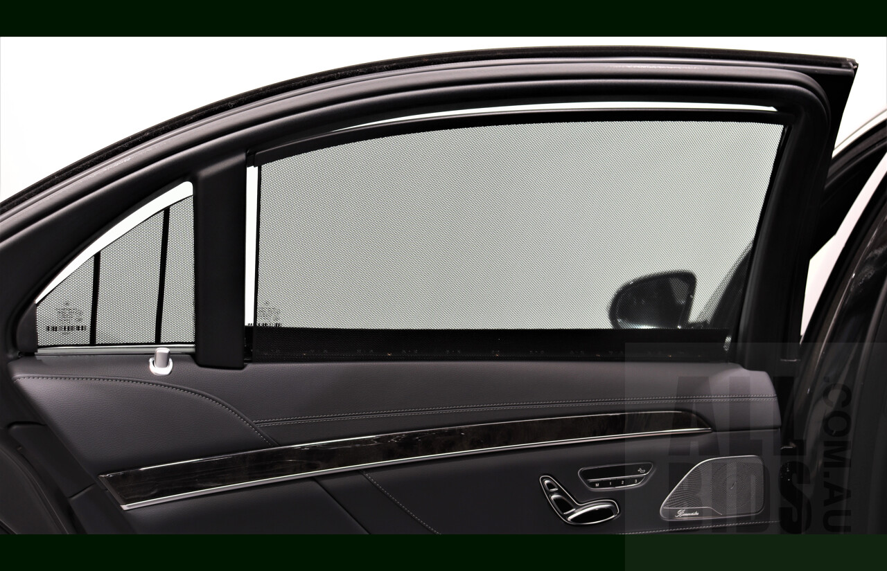 2/2019 Mercedes-Benz S450 L V222 4d Sedan Obsidian Black 3.0L Twin Turbo