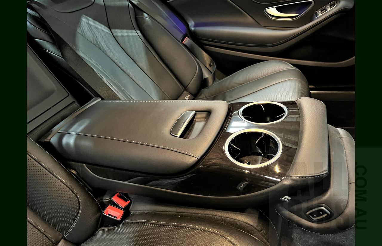 2/2019 Mercedes-Benz S450 L V222 4d Sedan Obsidian Black 3.0L Twin Turbo