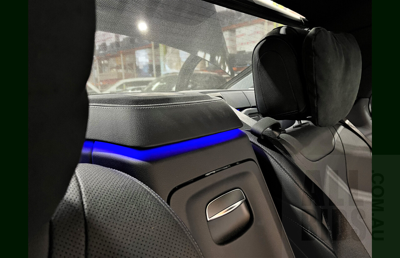 2/2019 Mercedes-Benz S450 L V222 4d Sedan Obsidian Black 3.0L Twin Turbo