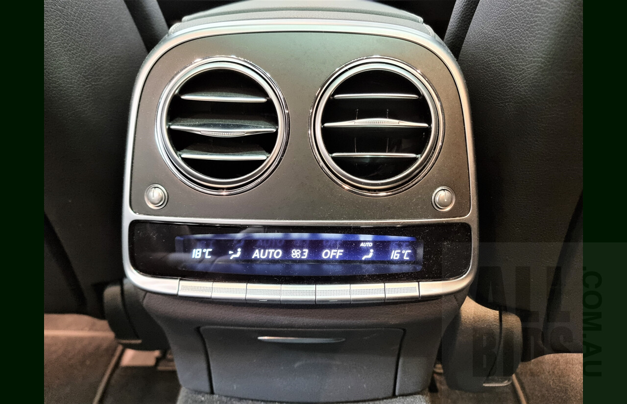 2/2019 Mercedes-Benz S450 L V222 4d Sedan Obsidian Black 3.0L Twin Turbo