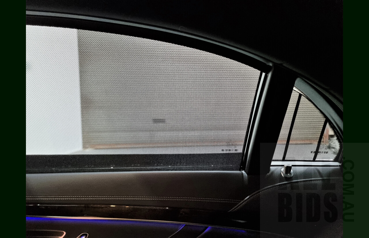 2/2019 Mercedes-Benz S450 L V222 4d Sedan Obsidian Black 3.0L Twin Turbo