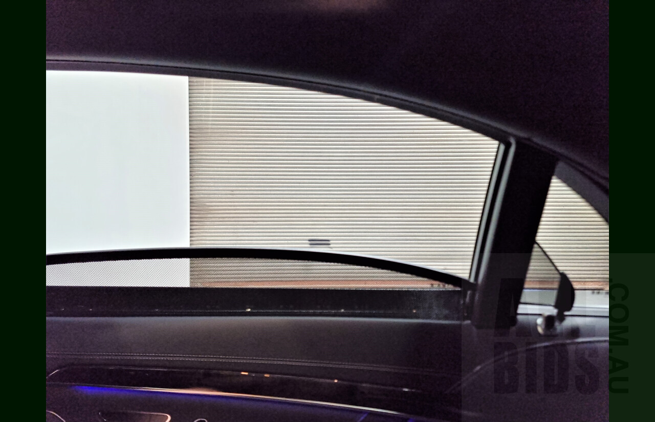 2/2019 Mercedes-Benz S450 L V222 4d Sedan Obsidian Black 3.0L Twin Turbo