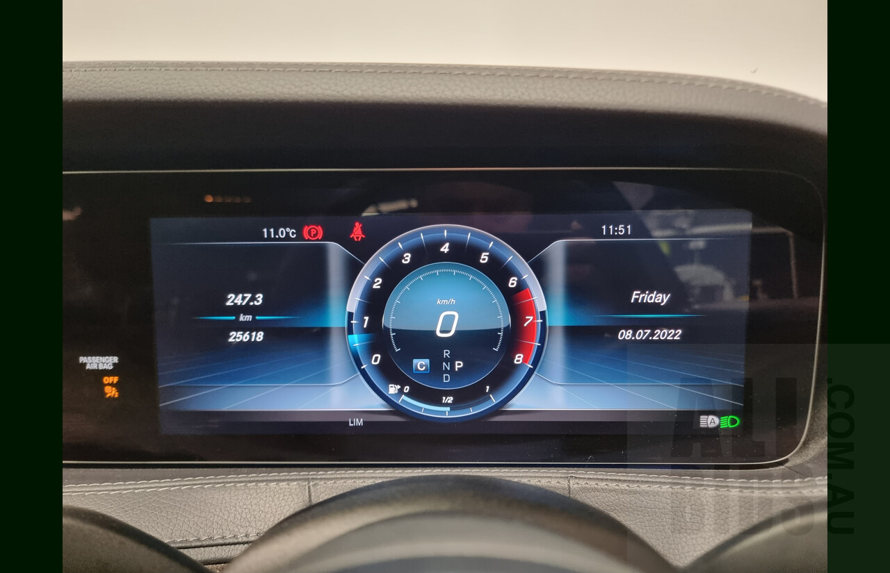 2/2019 Mercedes-Benz S450 L V222 4d Sedan Obsidian Black 3.0L Twin Turbo