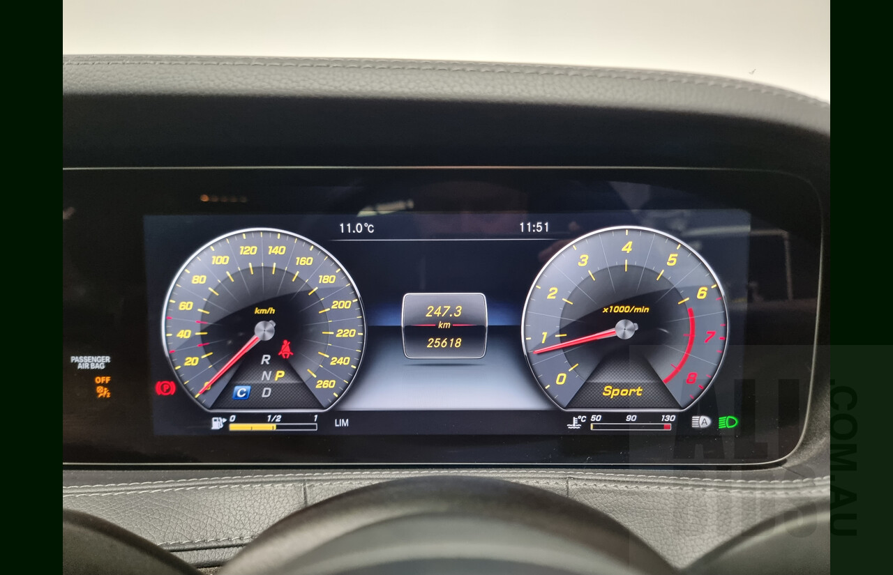 2/2019 Mercedes-Benz S450 L V222 4d Sedan Obsidian Black 3.0L Twin Turbo