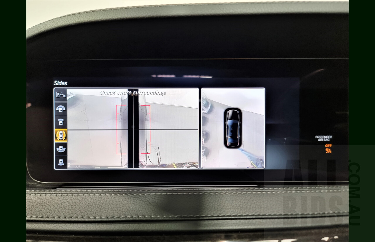 2/2019 Mercedes-Benz S450 L V222 4d Sedan Obsidian Black 3.0L Twin Turbo