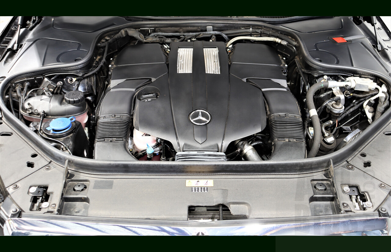 2/2019 Mercedes-Benz S450 L V222 4d Sedan Obsidian Black 3.0L Twin Turbo