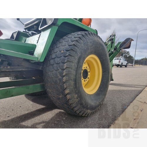 1998 John Deere 955 Tractor With Front End Loader and Backhoe Attachments