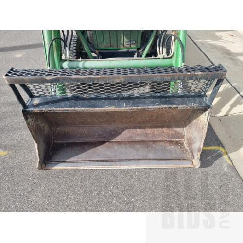 1998 John Deere 955 Tractor With Front End Loader and Backhoe Attachments