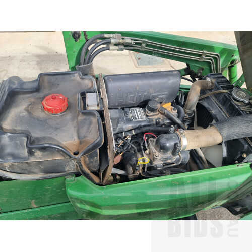 1998 John Deere 955 Tractor With Front End Loader and Backhoe Attachments