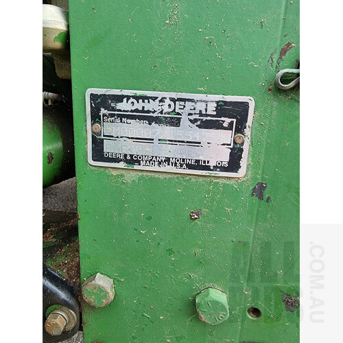 1998 John Deere 955 Tractor With Front End Loader and Backhoe Attachments