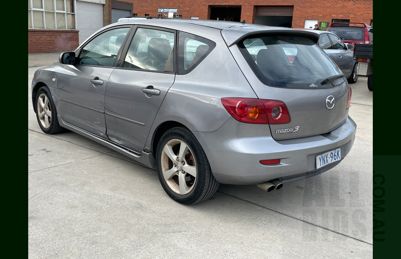 7/2005 Mazda Mazda3 MAXX Sport BK 5d Hatchback Grey 2.0L