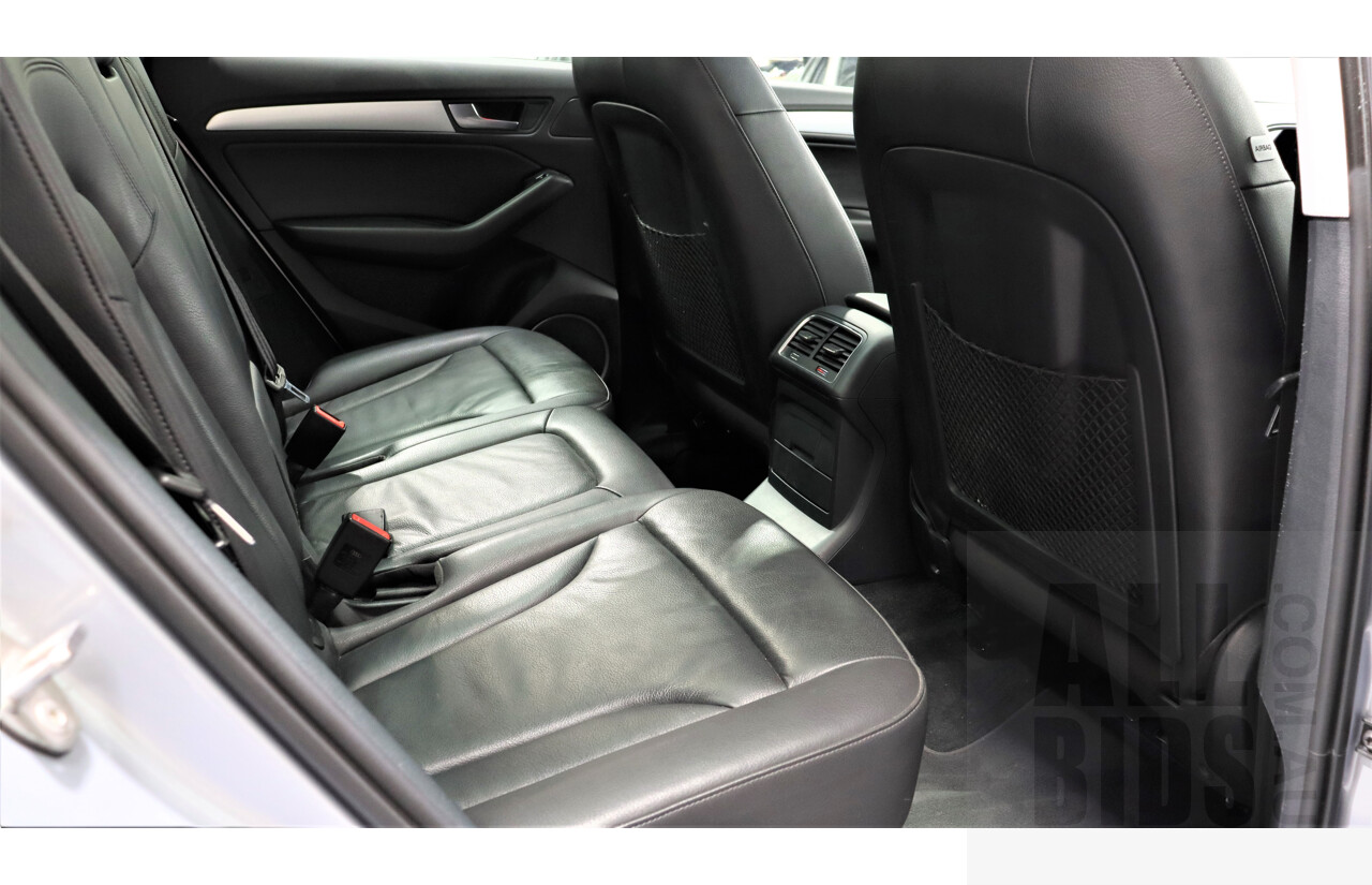 9/2015 Audi Q5 2.0 TDI Quattro 8R MY15 4d Wagon Silver 2.0L