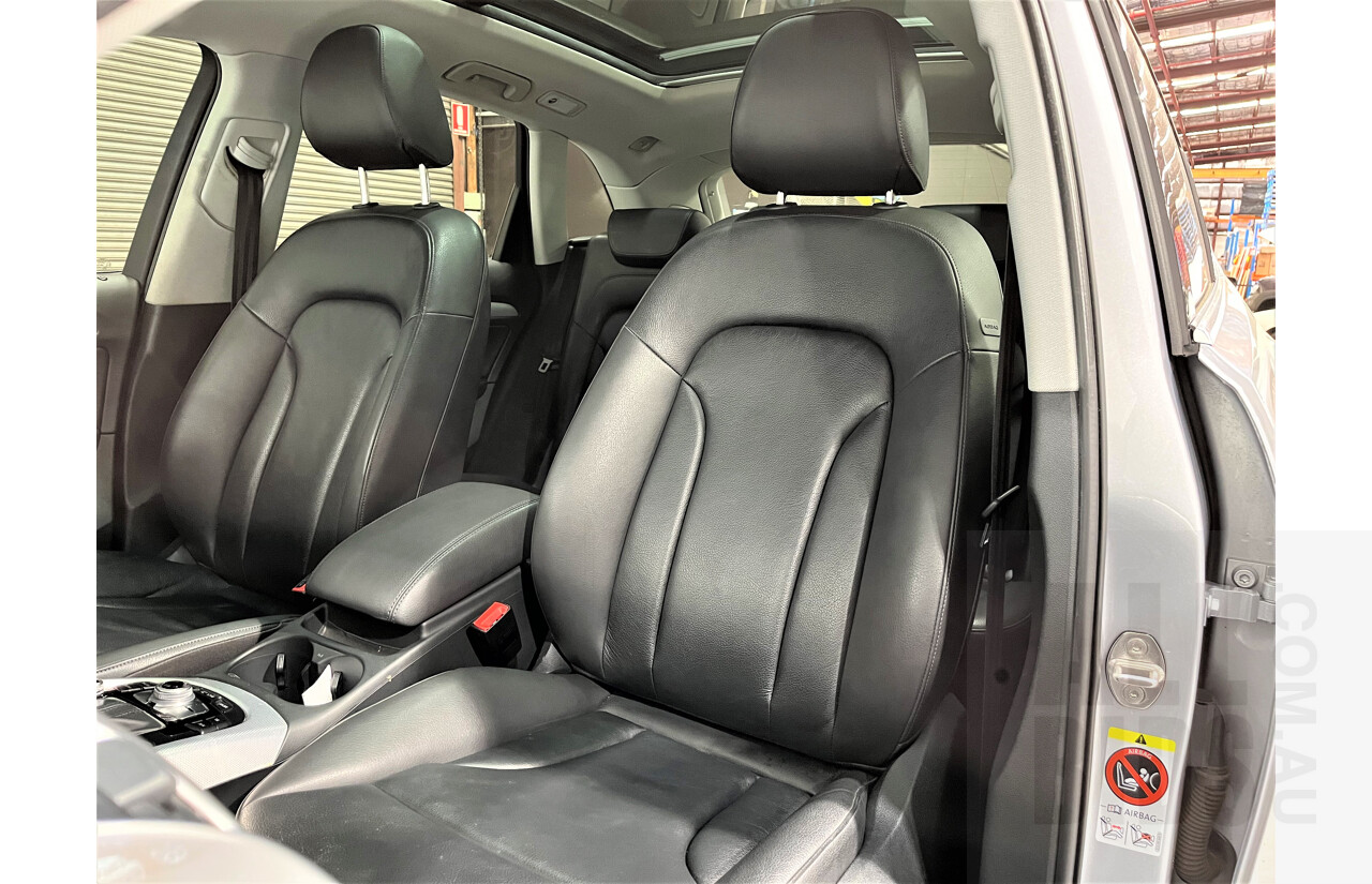 9/2015 Audi Q5 2.0 TDI Quattro 8R MY15 4d Wagon Silver 2.0L