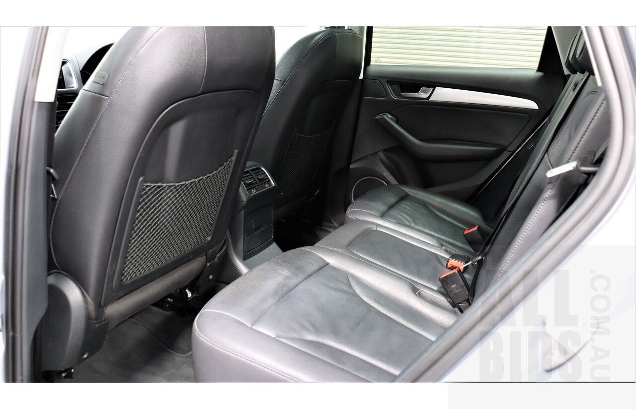 9/2015 Audi Q5 2.0 TDI Quattro 8R MY15 4d Wagon Silver 2.0L