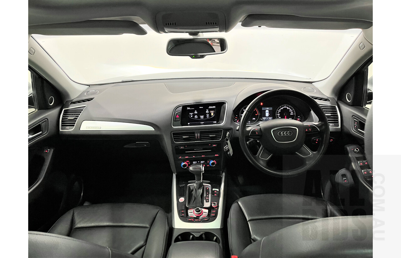 9/2015 Audi Q5 2.0 TDI Quattro 8R MY15 4d Wagon Silver 2.0L