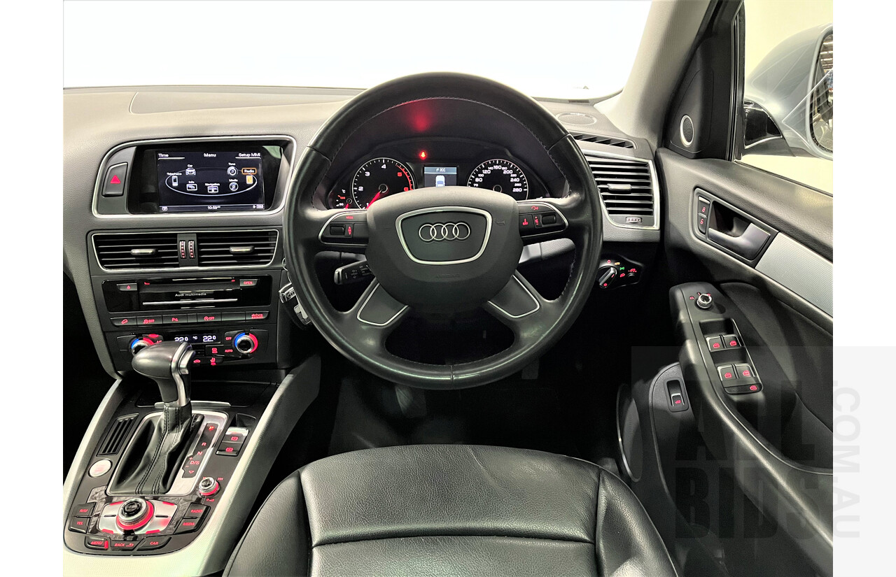 9/2015 Audi Q5 2.0 TDI Quattro 8R MY15 4d Wagon Silver 2.0L