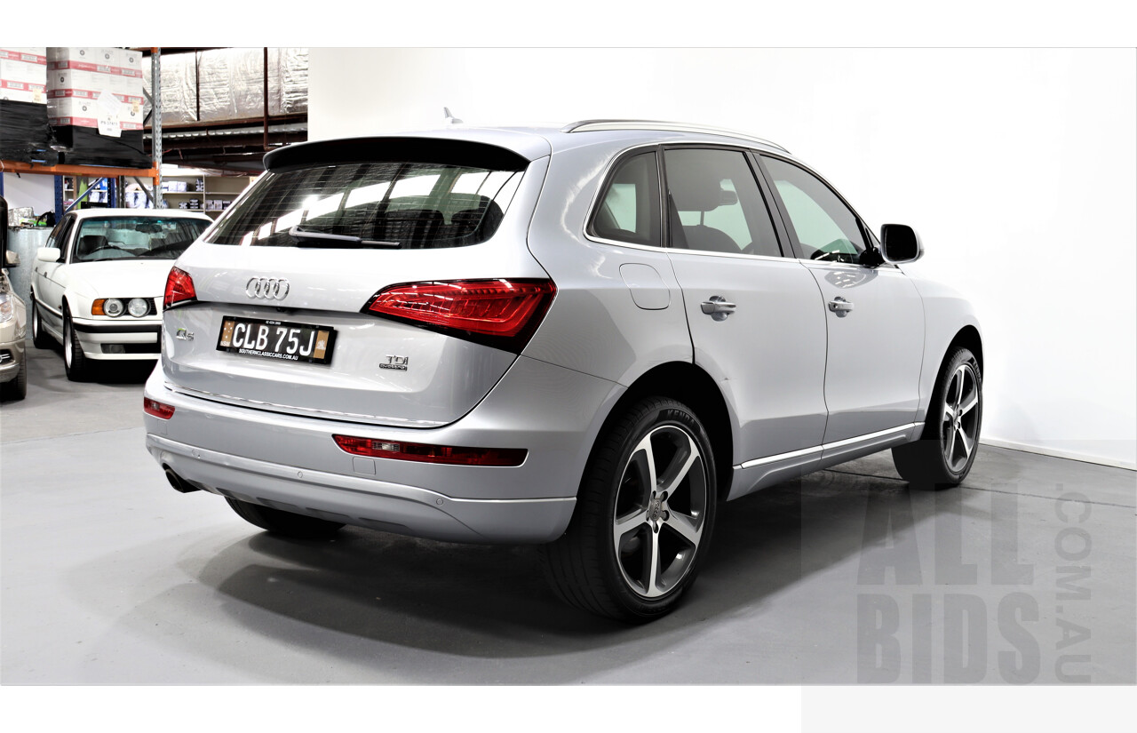 9/2015 Audi Q5 2.0 TDI Quattro 8R MY15 4d Wagon Silver 2.0L