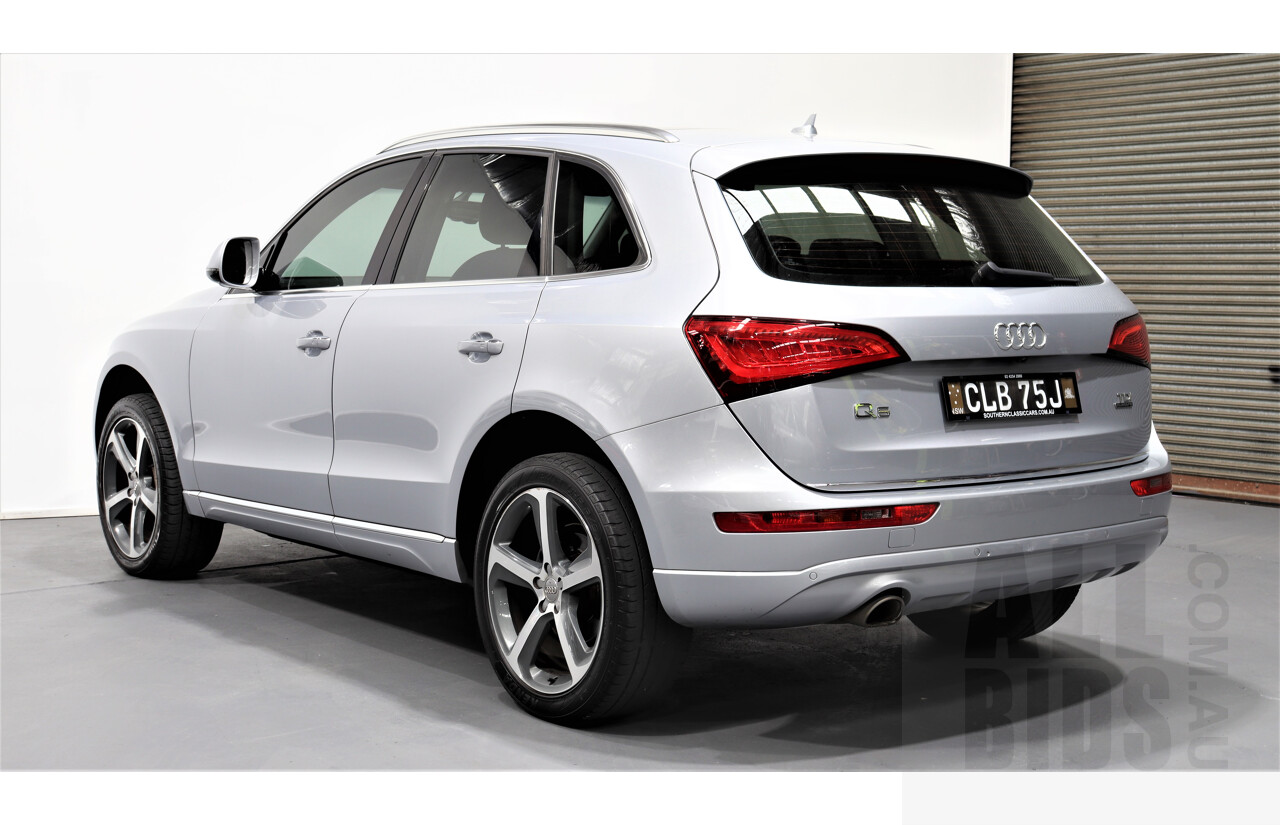 9/2015 Audi Q5 2.0 TDI Quattro 8R MY15 4d Wagon Silver 2.0L