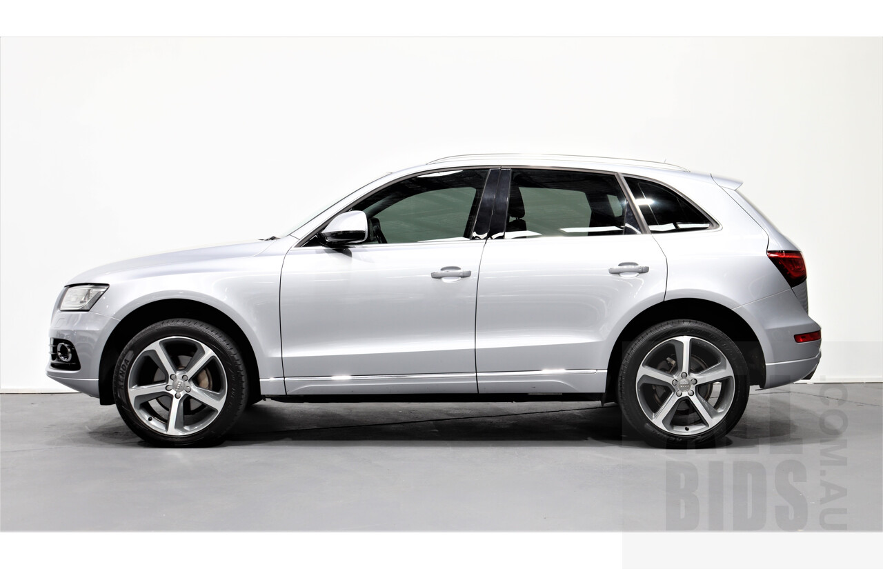 9/2015 Audi Q5 2.0 TDI Quattro 8R MY15 4d Wagon Silver 2.0L