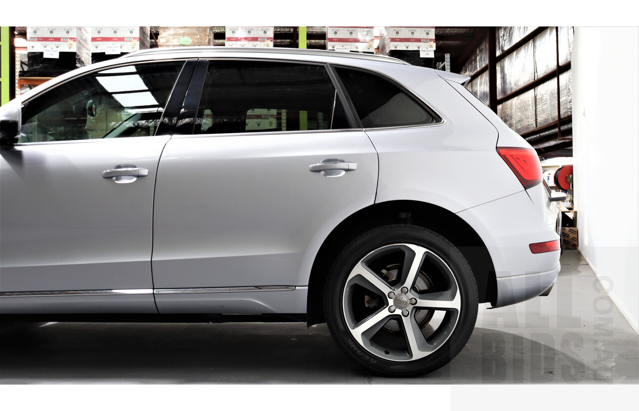 9/2015 Audi Q5 2.0 TDI Quattro 8R MY15 4d Wagon Silver 2.0L