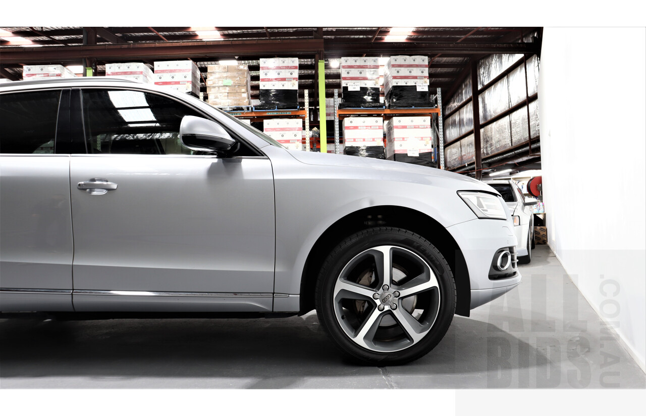 9/2015 Audi Q5 2.0 TDI Quattro 8R MY15 4d Wagon Silver 2.0L