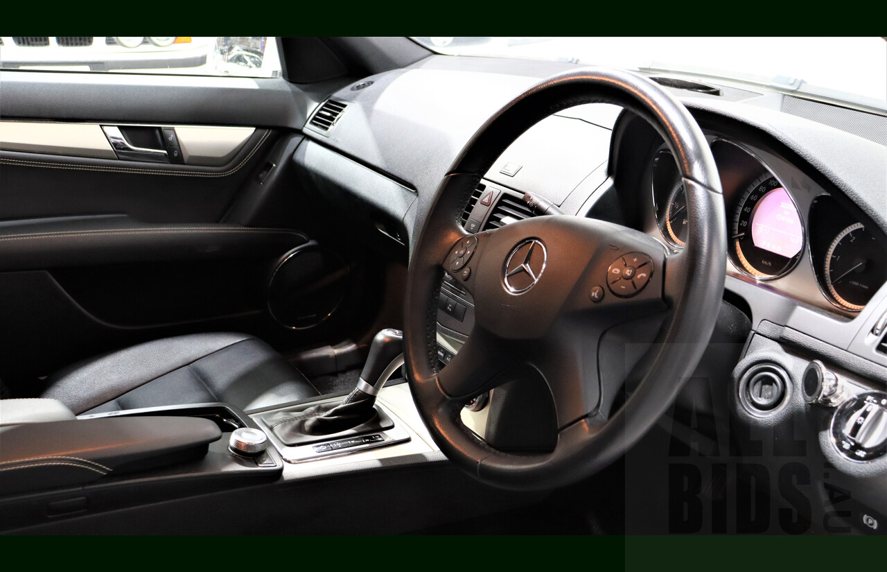 10/2009 Mercedes-Benz C220 CDI Avantgarde W204 4d Sedan White 2.1L Turbo Diesel