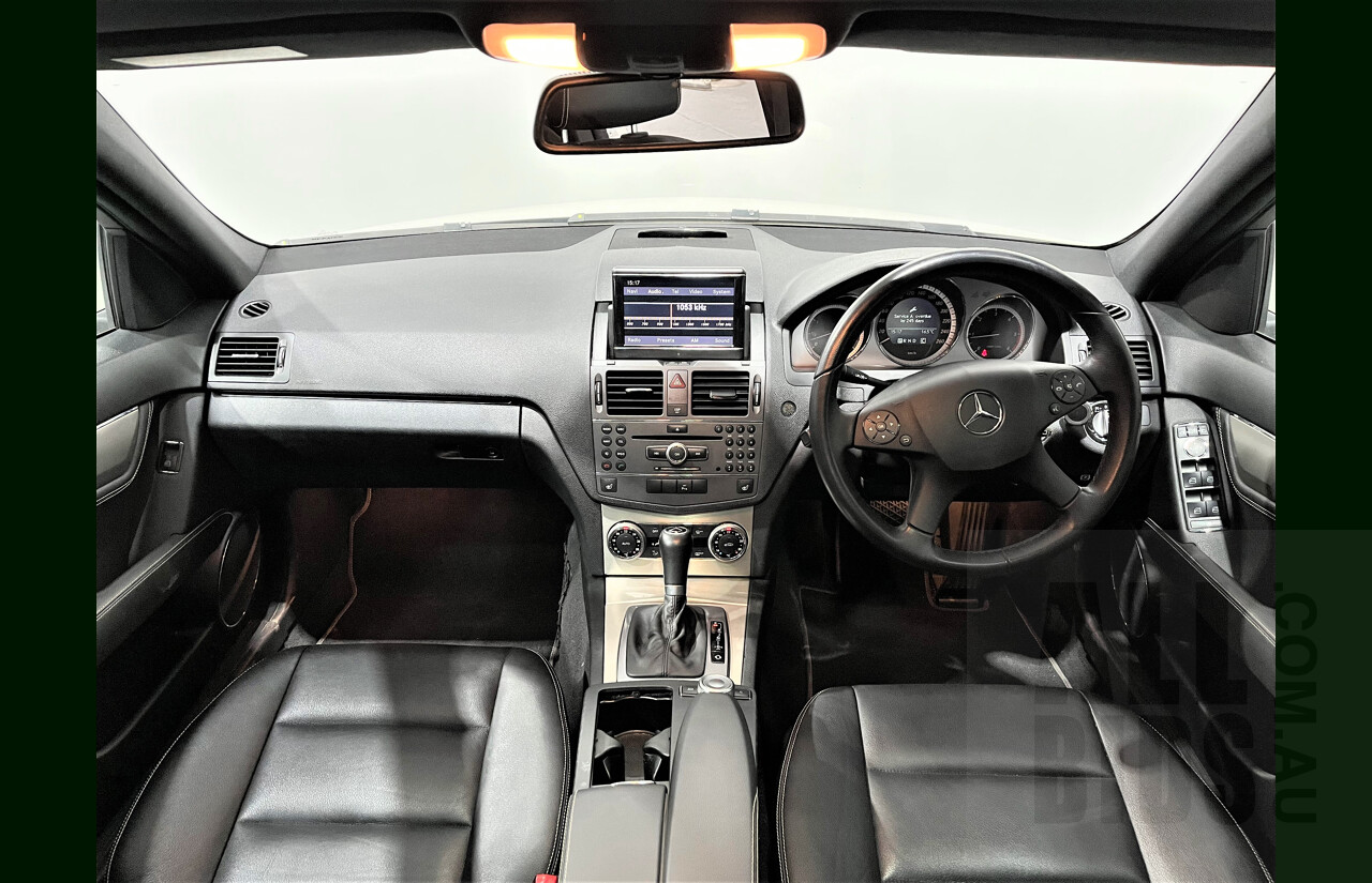 10/2009 Mercedes-Benz C220 CDI Avantgarde W204 4d Sedan White 2.1L Turbo Diesel