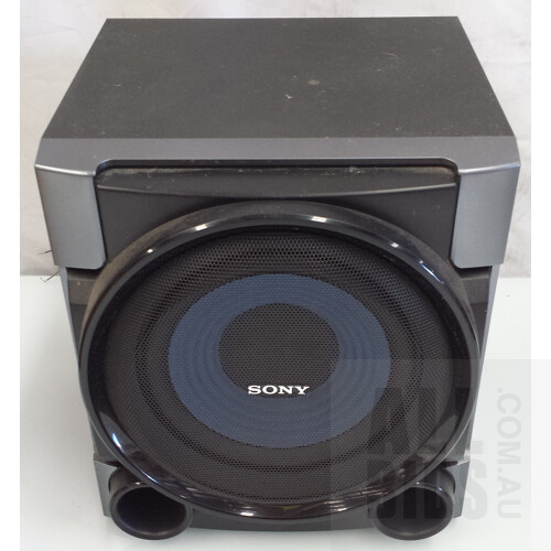 Sony HCD-EC99i Compact Disc Receiver and Speakers