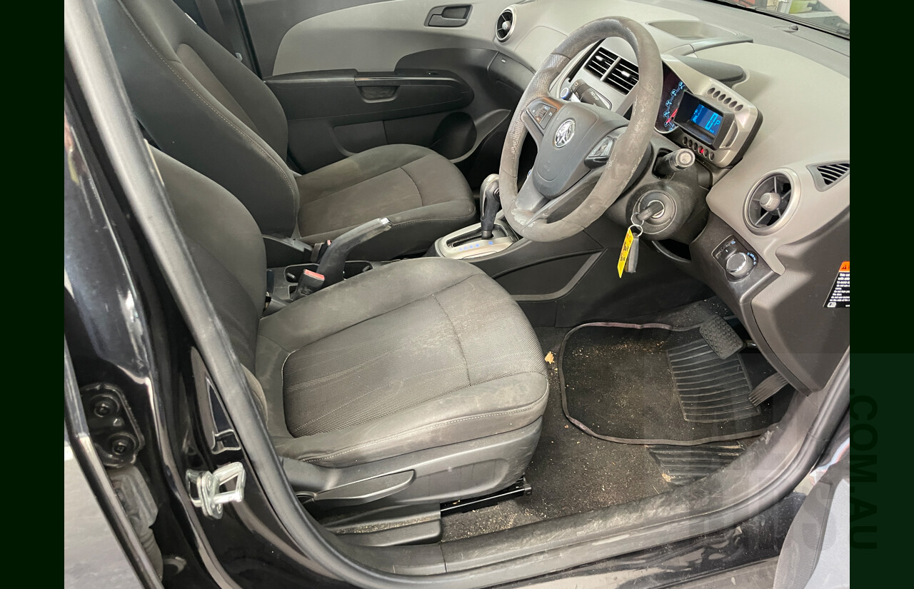 12/2012 Holden Barina CD TM MY13 5d Hatchback Black 1.6L