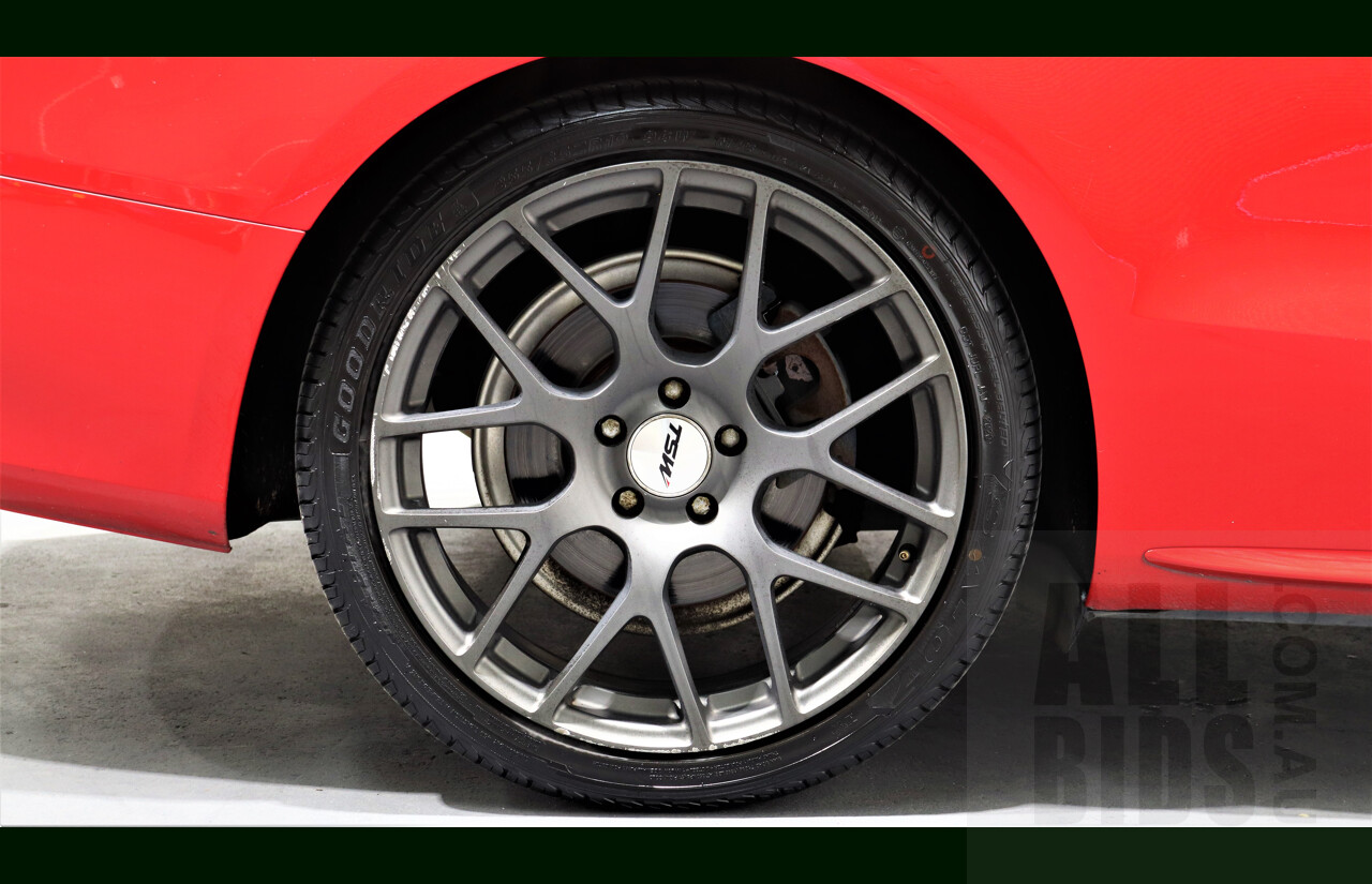 2/2010 Audi A5 S-Line 2.0 TFSI Quattro 8T 2d Coupe Red 2.0L Turbo