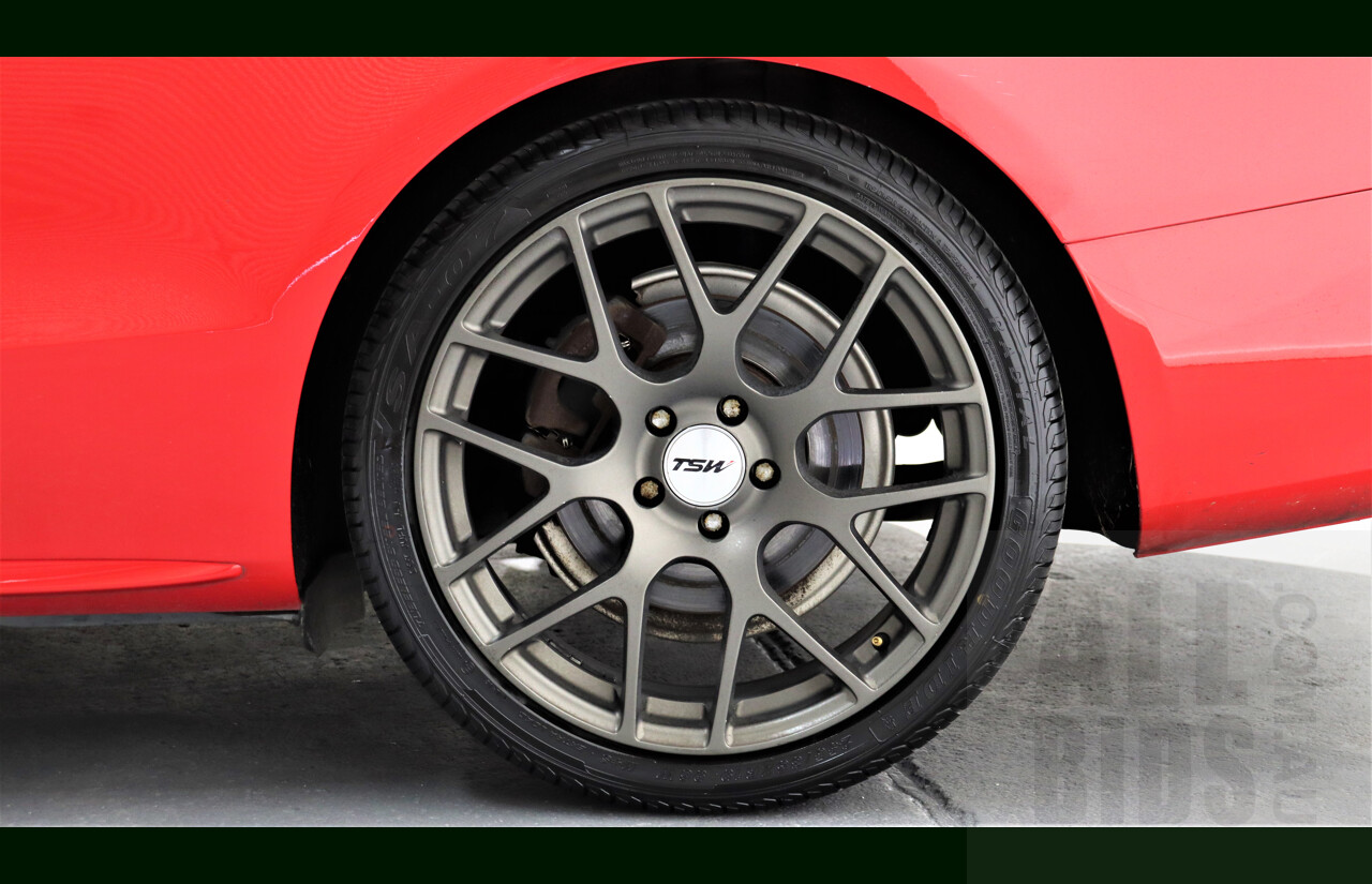 2/2010 Audi A5 S-Line 2.0 TFSI Quattro 8T 2d Coupe Red 2.0L Turbo