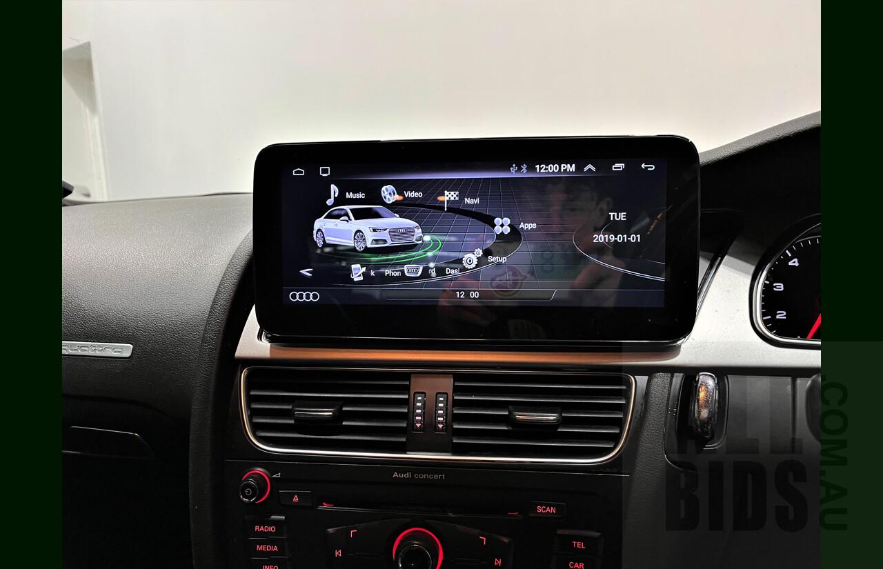 2/2010 Audi A5 S-Line 2.0 TFSI Quattro 8T 2d Coupe Red 2.0L Turbo