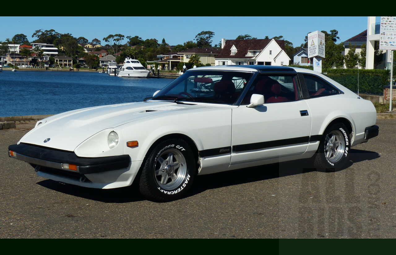 8/1983 Nissan Datsun 280zx  S130 Targa Top 2d Coupe White 2.8L