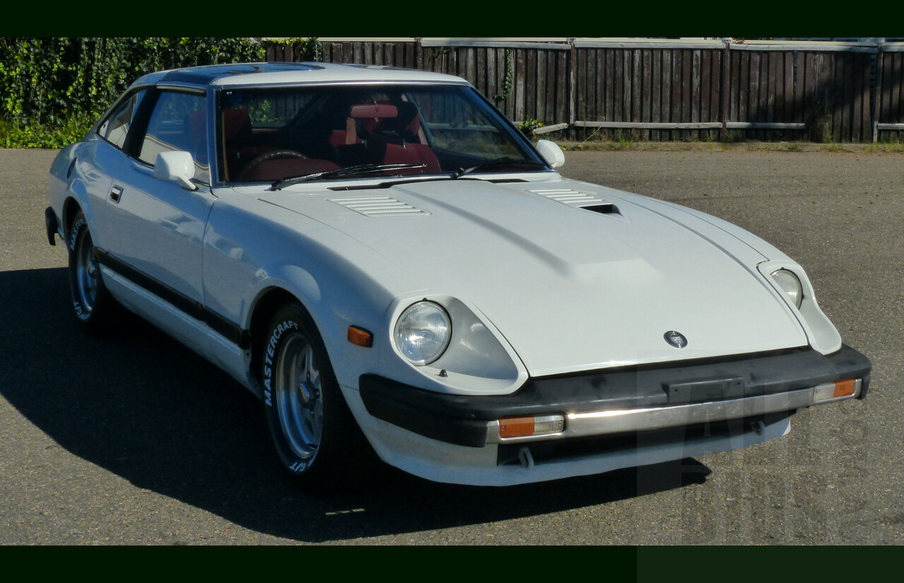 8/1983 Nissan Datsun 280zx  S130 Targa Top 2d Coupe White 2.8L