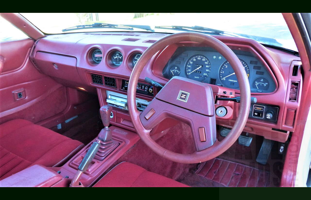 8/1983 Nissan Datsun 280zx  S130 Targa Top 2d Coupe White 2.8L