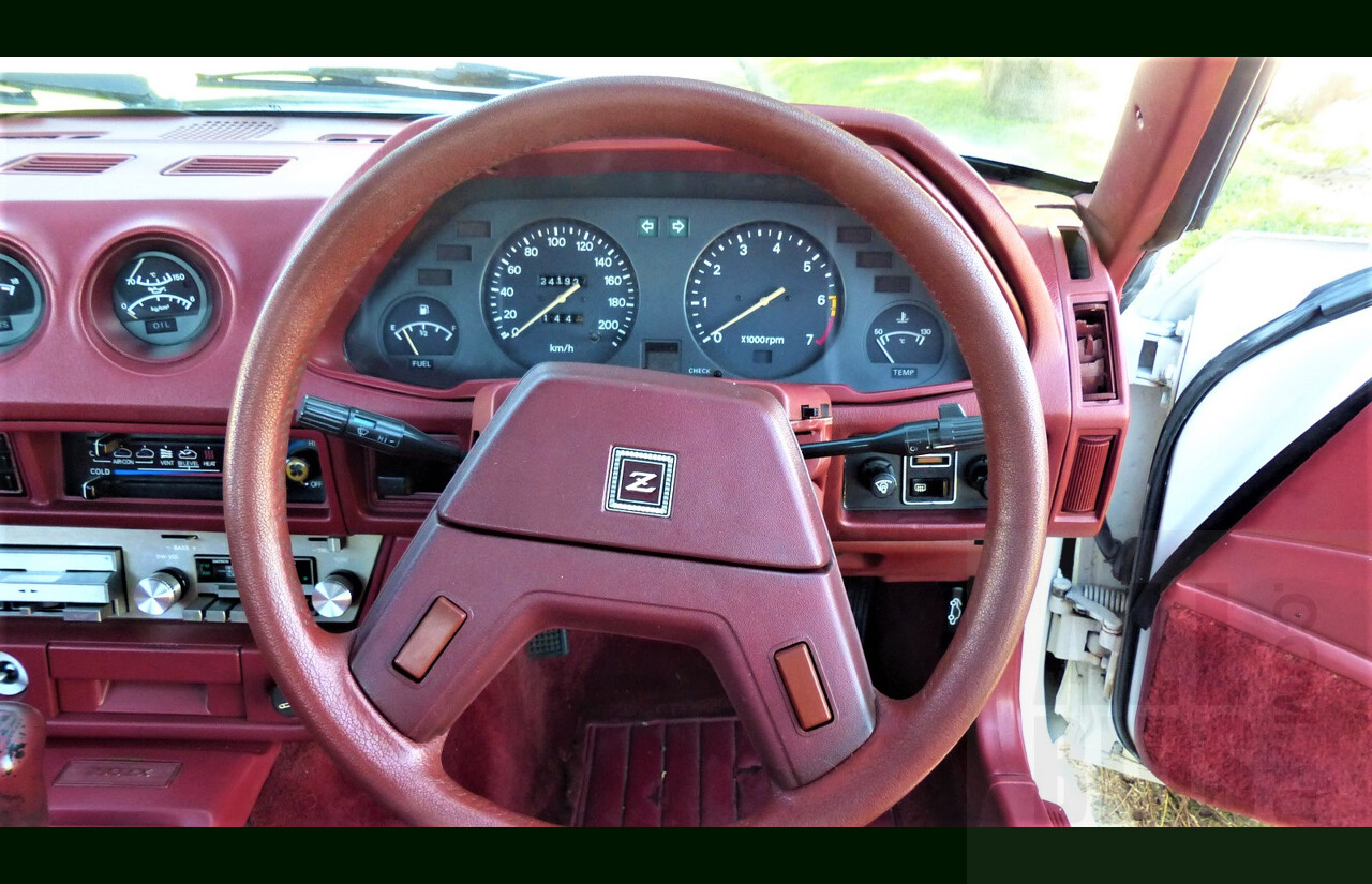8/1983 Nissan Datsun 280zx  S130 Targa Top 2d Coupe White 2.8L