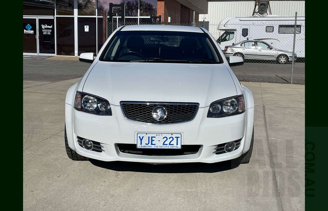 11/2012 Holden Commodore Z-Series VE II MY12.5 4d Sportwagon White 3.0L