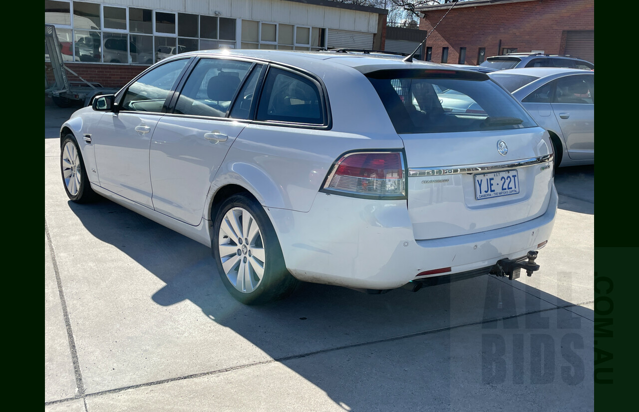 11/2012 Holden Commodore Z-Series VE II MY12.5 4d Sportwagon White 3.0L