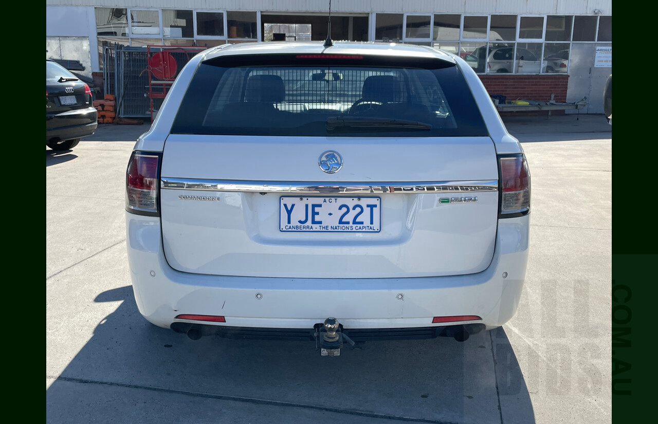 11/2012 Holden Commodore Z-Series VE II MY12.5 4d Sportwagon White 3.0L