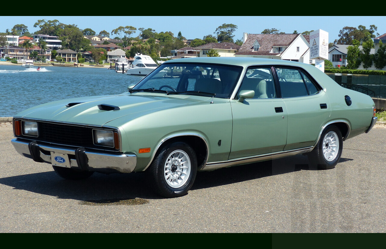 11/1978 Ford Fairmont GXL XC 4d Sedan Satin Spruce 4.9L V8 - Matching Numbers