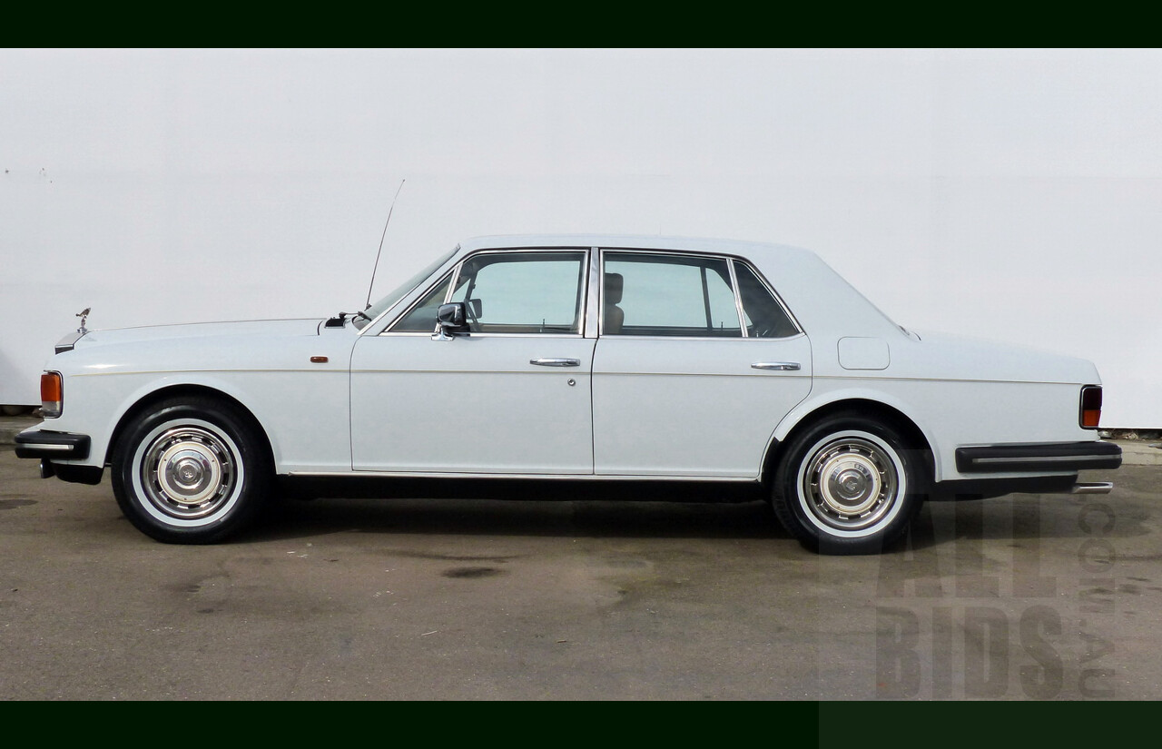 1/1981 Rolls-Royce Silver Spirit 4d Sedan White 6.7L V8