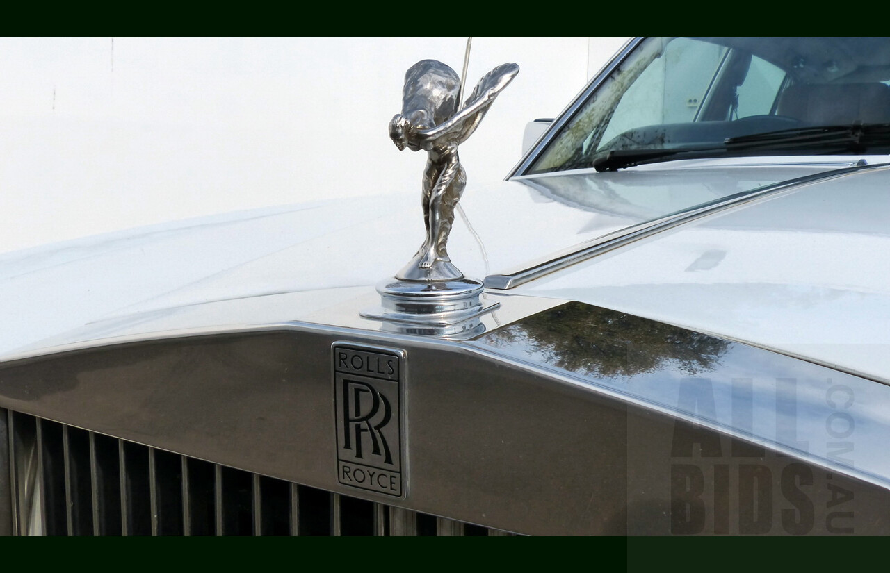 1/1981 Rolls-Royce Silver Spirit 4d Sedan White 6.7L V8