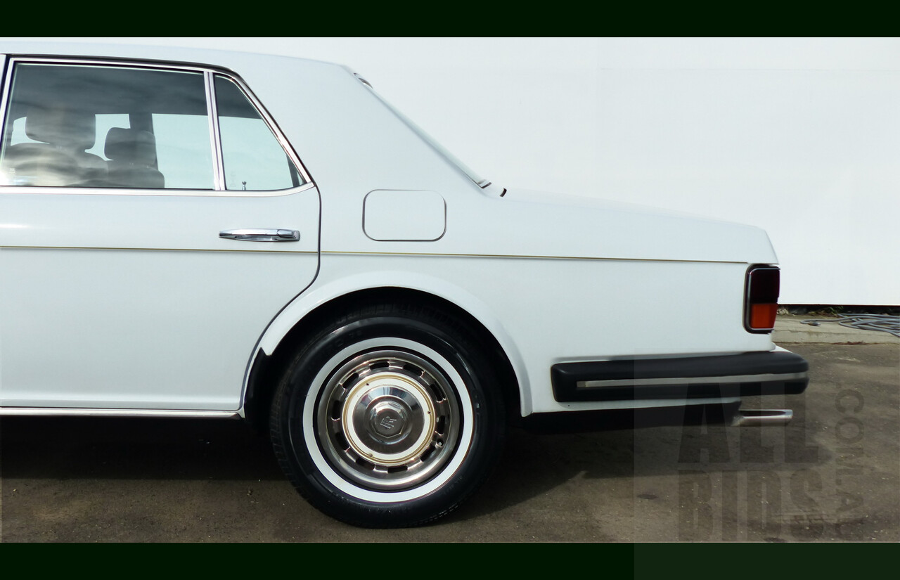 1/1981 Rolls-Royce Silver Spirit 4d Sedan White 6.7L V8